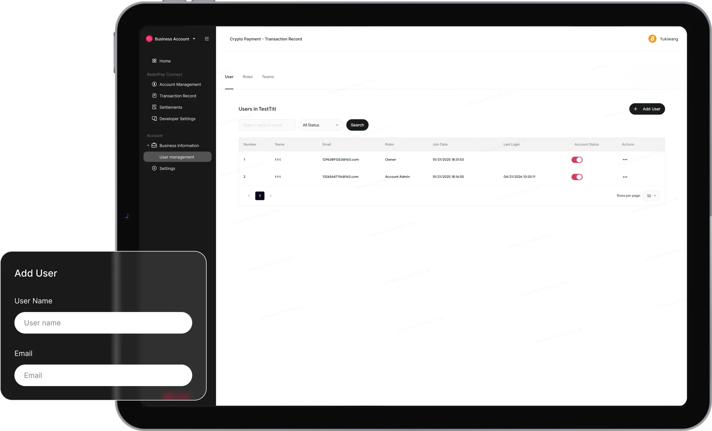 business example
